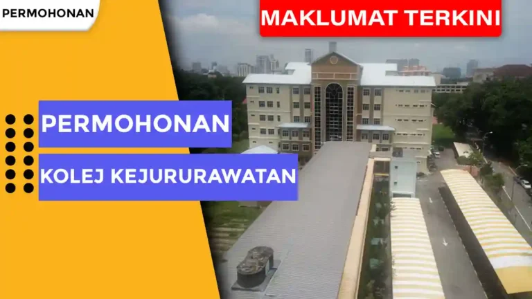 Permohonan Kolej Kejururawatan