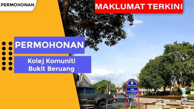 Permohonan Kolej Komuniti Bukit Beruang