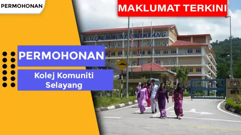 Permohonan Kolej Komuniti Selayang