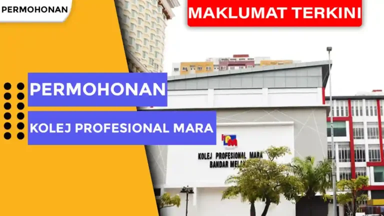 Permohonan Kolej Profesional Mara