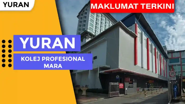 Yuran Kolej Profesional MARA