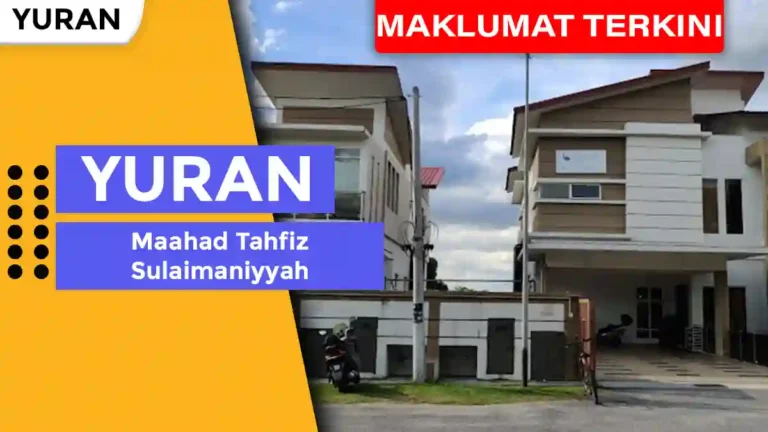 Yuran Maahad Tahfiz Sulaimaniyyah