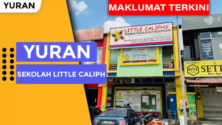 Yuran Sekolah Little Caliph