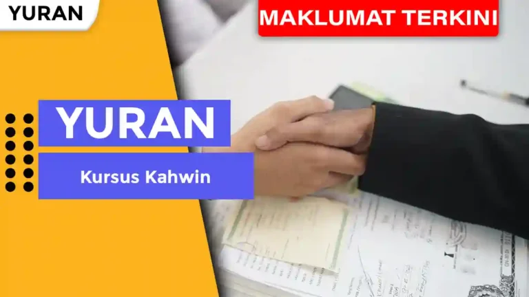 yuran Kursus Kahwin