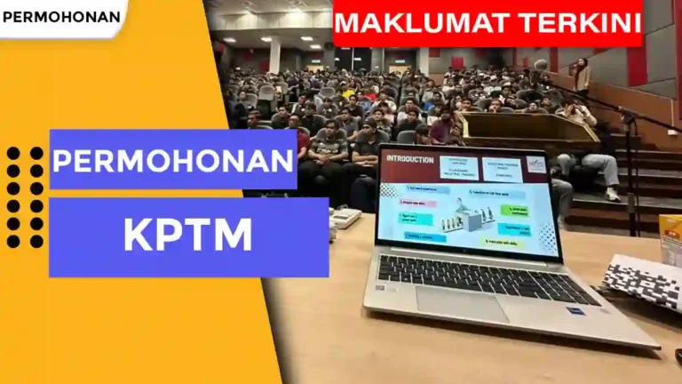 permohonan KPTM