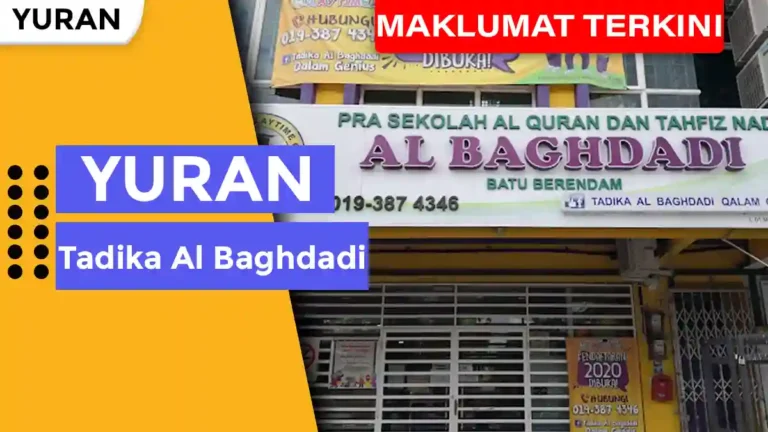 Yuran Tadika Al Baghdadi