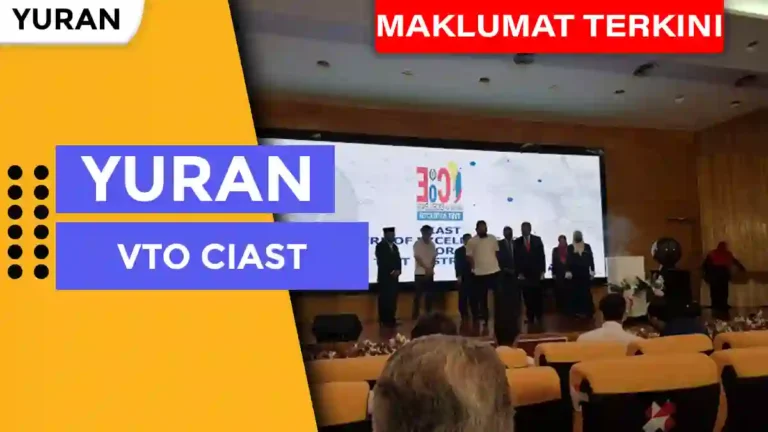 Yuran VTO CIAST