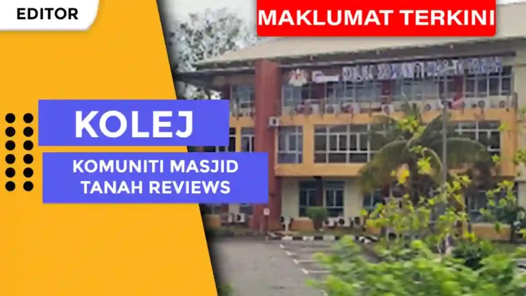 Kolej Komuniti Masjid Tanah Reviews
