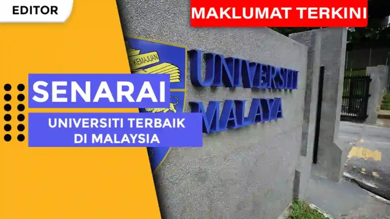 Senarai Universiti Terbaik di Malaysia
