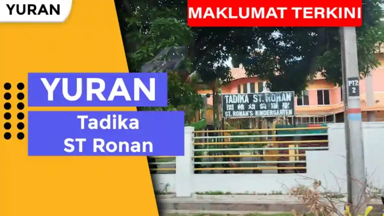 Yuran Tadika ST Ronan