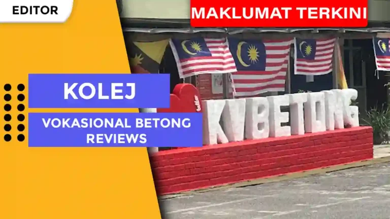 Kolej Vokasional Betong Reviews