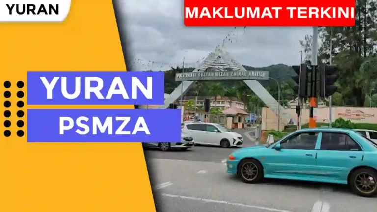 Yuran PSMZA Malaysia
