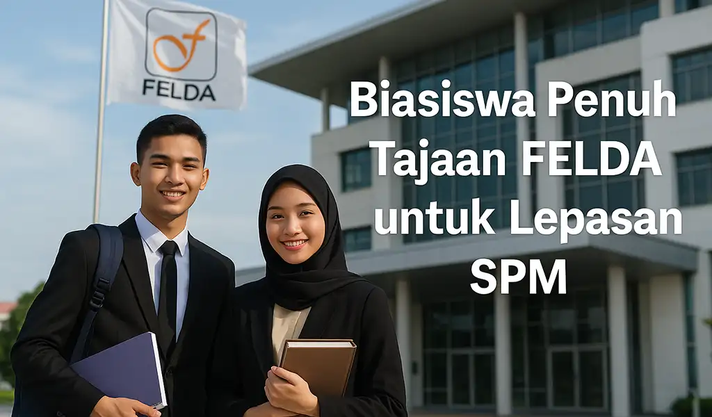 Biasiswa Penuh Tajaan FELDA untuk Lepasan SPM