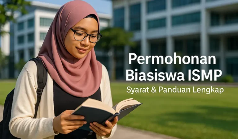 Permohonan Biasiswa ISMP dan Syarat