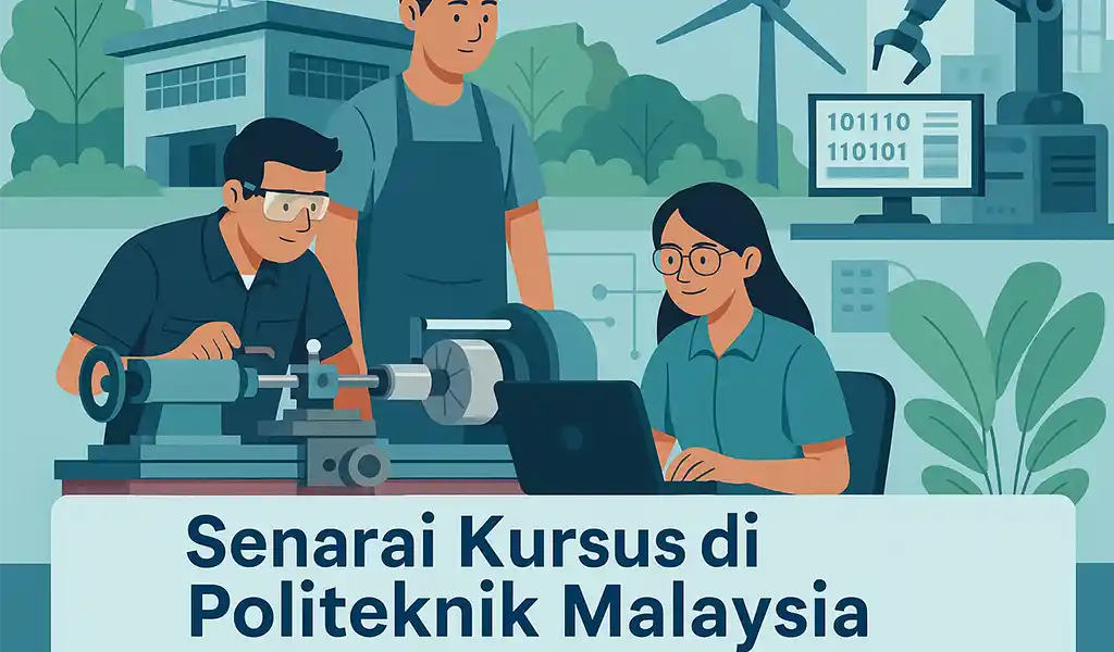 Senarai Kursus yang Ditawarkan di Politeknik Malaysia