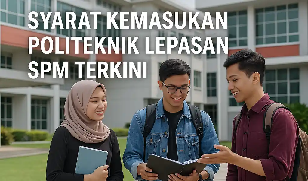 Syarat Kemasukan Politeknik Lepasan SPM Terkini