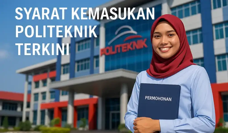 Syarat Kemasukan Politeknik dan Cara Mohon