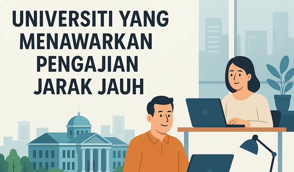 Universiti di Malaysia yang Tawar Pengajian Jarak Jauh