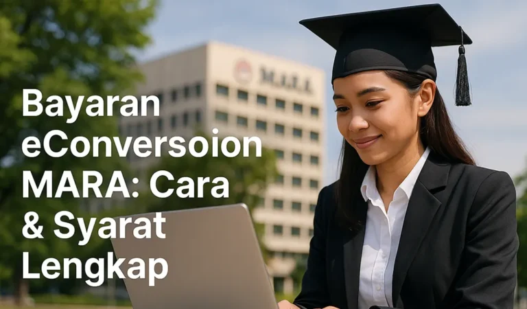 Bayaran eConversion MARA Cara & Syarat