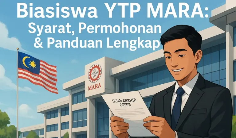 Biasiswa YTP MARA Syarat dan Permohonan