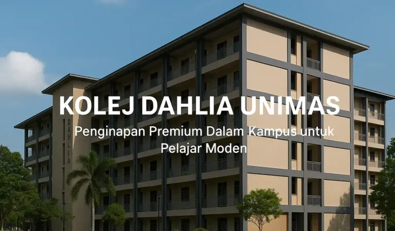 Kolej Dahlia UNIMAS Syarat, Cara & Kelebihan