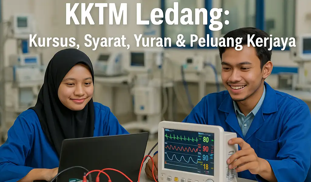 Kolej KKTM Ledang Kursus, Syarat, Yuran & Kerjaya
