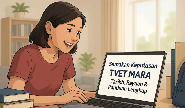 Semakan Keputusan TVET MARA Tarikh dan Rayuan