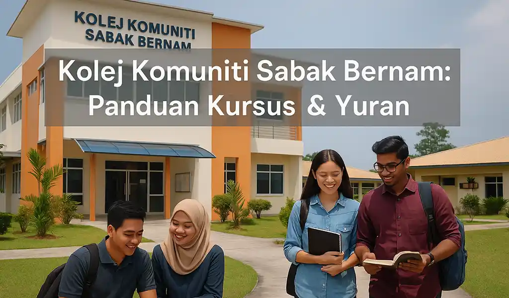 Kolej Komuniti Sabak Bernam: Kursus & Yuran